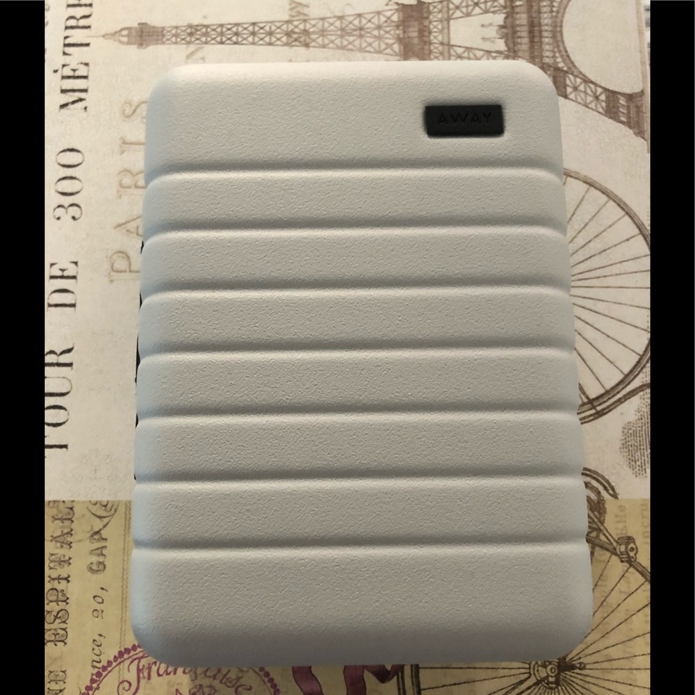 Away mini luggage - light grey